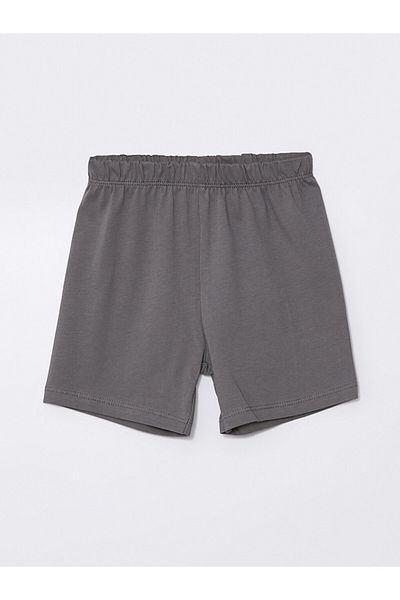 LC Waikiki Elastic Waist Basic Baby Boy Shorts 3-Piece