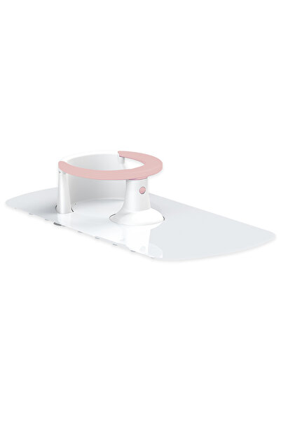 Dolu Kaymaz Önleyici Banyo Oturağı Pembe