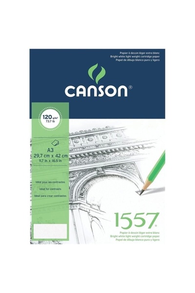Canson 1557 Resim Kağidi A3 200gr