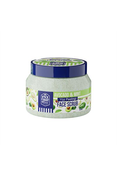 Fonex Fnx Barber - Avocado Menthol Peeling Face Scrub 500 ML