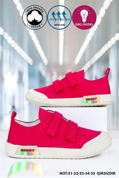 BIG KING Unisex Lighted Linen Children's Shoes