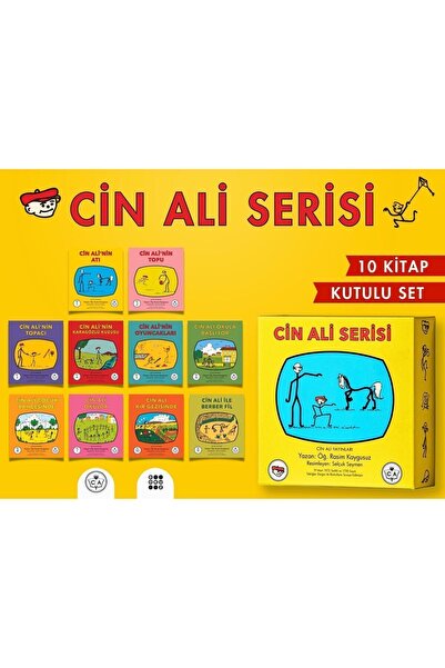 dokuzyayinlari CİN ALİ SERİSİ KUTULU SET (10 TAKIM KİTAP)