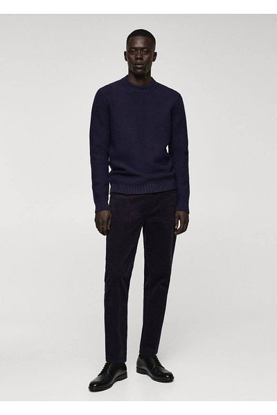 MANGO Man Slim Fit Micro Corduroy Trousers