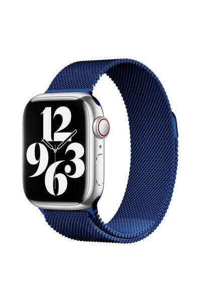 Alan Tech ساعة 42 ملم ALT Band-01 سلك معدني - أزرق