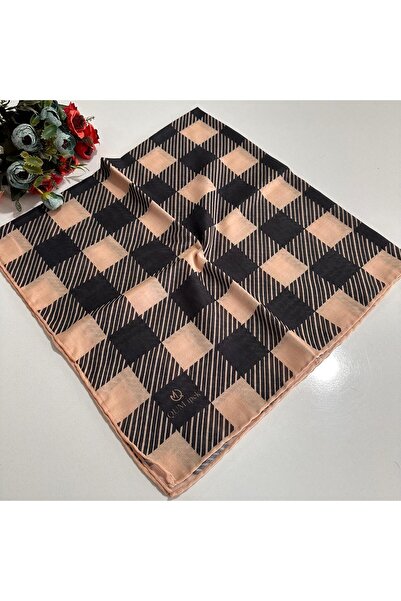 QUM İPEK Eșarfă din bumbac moale QUM Black-Vision LDY0306