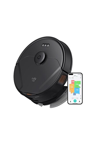 Anker Eufy Clean X8 Pro Akıllı Robot Süpürge - Çift Türbin 2x4000pa Çekim Gücü - T2266