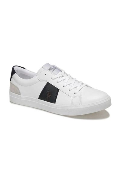 U.S. Polo Assn. Pantofi ALEN 3PR alb pentru bărbați-alb