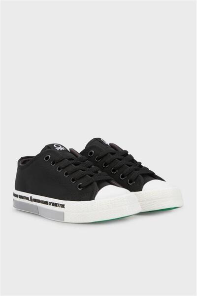 Benetton Bn-30731 Kısa Kadın Converse-bej