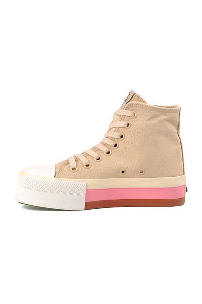 Benetton Bn-30944 Women's Sneaker Sneakers-beige