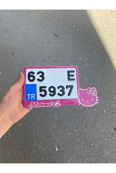 RSPLAKALIK Motor Pleksi Plakalık uyumlu