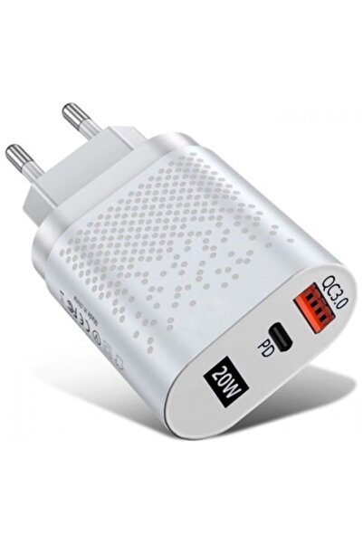 Kamardey USLİON 20W USB QC3.0 Şarj PD3.0 Hızlı Şarj Aleti Şarj Başlık