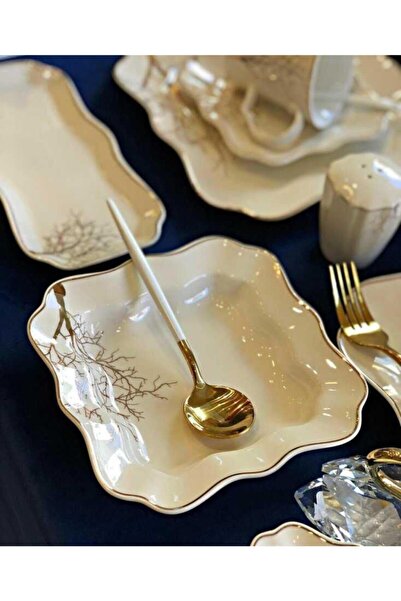 Genel Markalar Arow Sahra 6 Kişilik 32 Parça Porselen Kahvaltı Takımı Dc1.tr-...