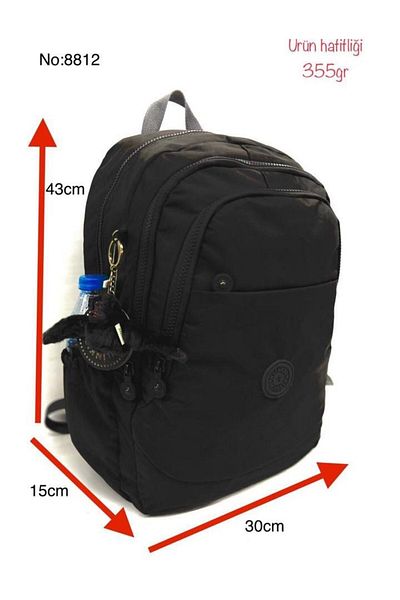 Çanta Trend Medium Size Waterproof Monkey Backpack - Multi-compartment Gift