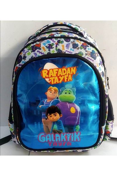 Gıpta Rafadan Tayfa School Bag - 2 Compartments, Blue