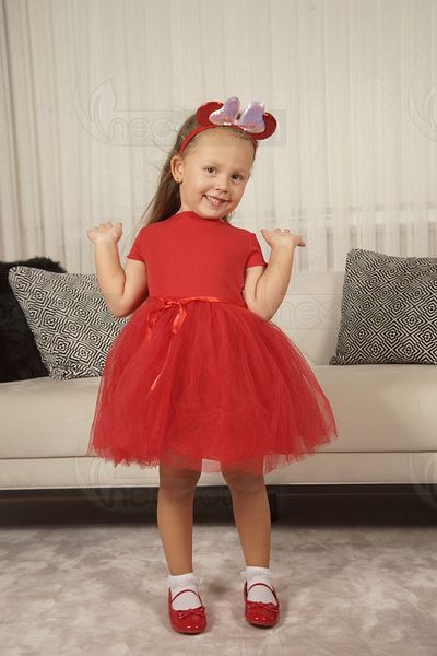 neocotton Tulle Neimprimat Top drept Partea de jos cu nervuri cu căptușeală Fustă tutu Rochie pentru fete prințesă cu mânecă scurtă