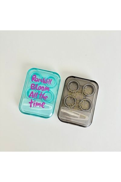 Takmakirpiğim Lens Saklama Kabı, Lens Saklama Kutusu ve Lens Takma Aparatı, Lens Cımbızı