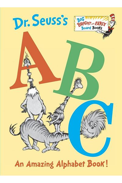 Penguin Books Dr. Seuss ABC - An Amazing Alphabet Book (Big Bright Early Board Book)
