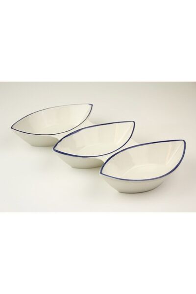 Limbo Home 3 Compartment Snack-Sauce Bowl