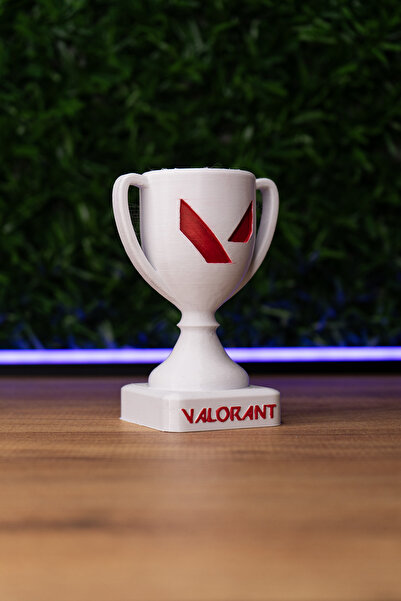 Makerpax Valorant Şampiyonluk Kupası Nickname'e Özel 12cm