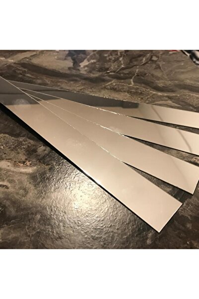 TASARIM TABELA Dekoratif Şerit Ayna Pleksi 60x3cm 4 Adet