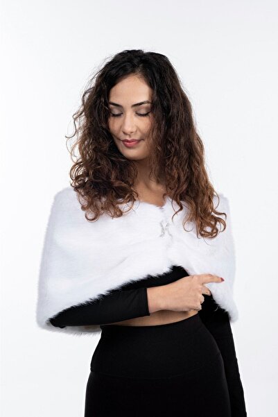 KürkZone Kadın Gelin Abiye Kürk Etol Bolero