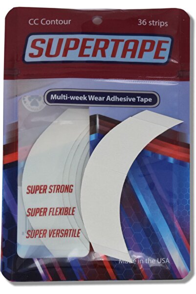 hairmakeryaşar Bandă adezivă pentru proteze capilare Super Tape 36 bucăți ova...