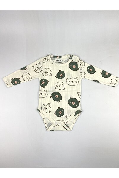 Nafitto baby&junior Baby Bodysuit with Teddy Bear