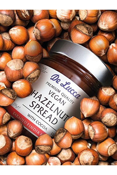 DeLucca De Lucca Vegan Kakaolu Fındık Kreması 350 gram