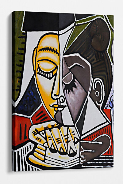 TabloShop Pablo Picasso - Tete Dune Femme Tablosu