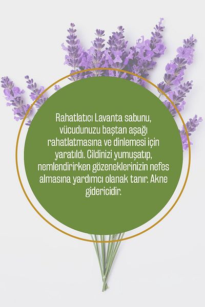 Olivos 100% Natural Spa Series Lavender and Olive Oil Solid Soap Hand Soap Moisture Balancing 250 gr