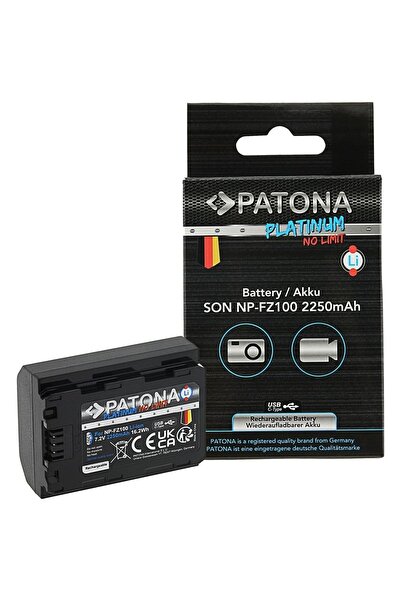 Platinum Sony Np-fz100 Usb-c Input Battery Battery Compatible