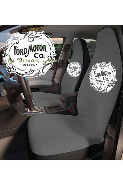 Space Ford Oto Koltuk Kılıfı Servis Kılıfı Uyumlu %100 Penye Retro Fiesta Ön Arka Penye Kılıf