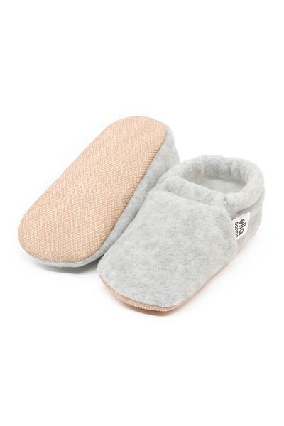 Ella Bonna Polar Baby slippers - Non-slip sole and Organic Cotton Lined Home Nursery shoes