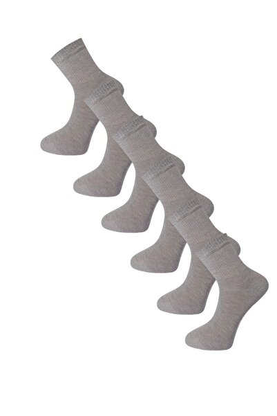 Soho Mood جوارب رمادية فاخرة من الخيزران لمرضى السكري - بدون خياطة وغير ضاغطة...