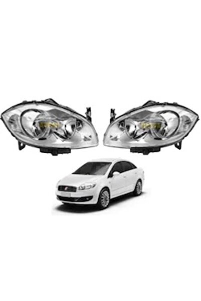 ESER Fiat Lınea Ön Far Motorlu Takımı Sağ Sol 2 Adet Eser