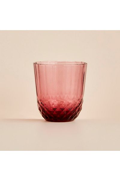 Bella Maison Colore Cut Glass Dried Rose 320 Cc