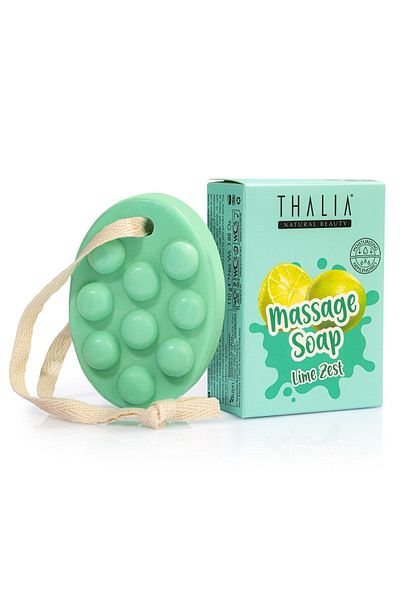 Thalia صابون تدليك ليمون زيست بتأثير ترطيب مكثف 110 جرام