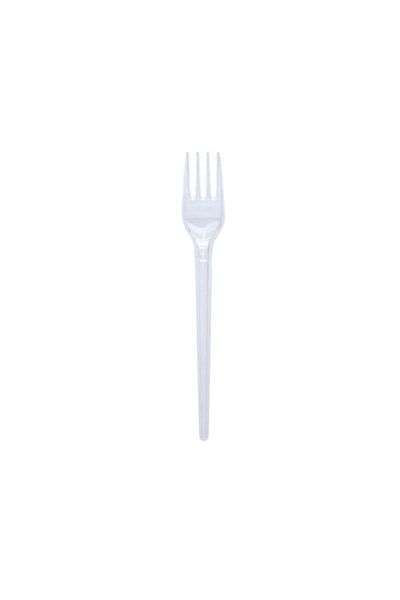 CHS 100 Transparent Plastic Fork - Eco