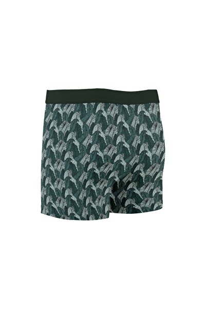 Soho Mood Ανδρικά μπόξερ με πράσινο σχέδιο μεγάλου μεγέθους - Σετ 3 τεμαχίων