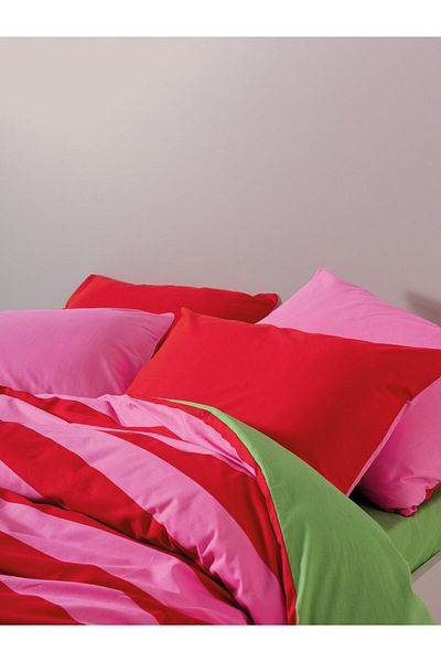 Cozy Home Cherie Green - Set cuvertură de pilota cu elastic dublu Popping Colors