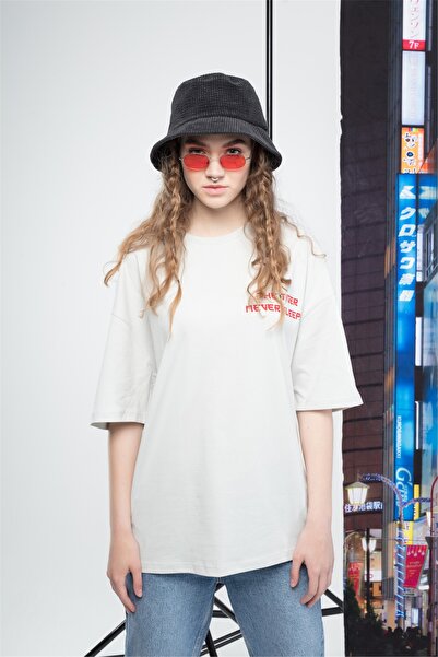 Trendiz Tricou Femei Tiger Alb