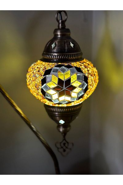 CYL Authentic Handmade Mosaic Lampshade Table Lamp with Bulb Gift