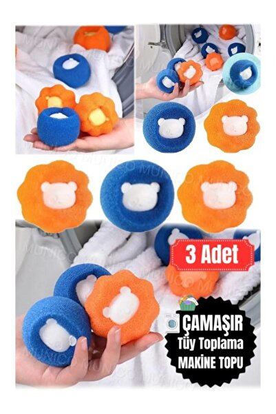 KENAN KAYA 3 τεμάχια επαναχρησιμοποιούμενες μπάλες πλυντηρίου ρούχων - για μη...