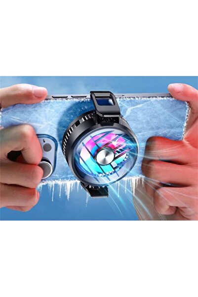 Apera MT46 GT30 Profesyonel RGB Turbo Fanlı Gaming Telefon Soğutucu Yarı İlet...