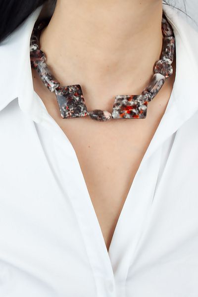 Liveyn Design Women's NecKlace and Earring Set - Colorful
