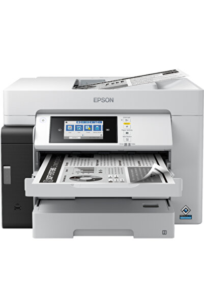 EPSON Ecotank M15180 Wi-Fi + Fotokopi + Tarayıcı A3-A4 Siyah Beyaz Mürekkep T...