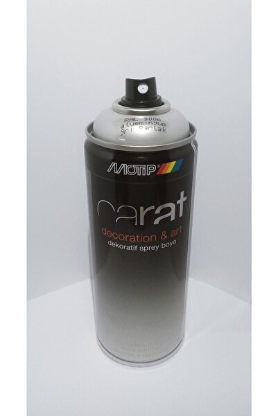 Carat Dekoratif Sprey Boya Ral 9006 Alüminyum Gri 400 ml