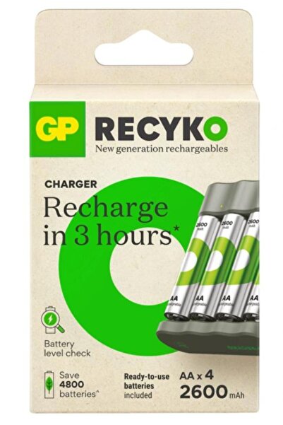 GP B441-270Hcer21-2Gtlb4 4X2700 Mah Şarj Cihazı