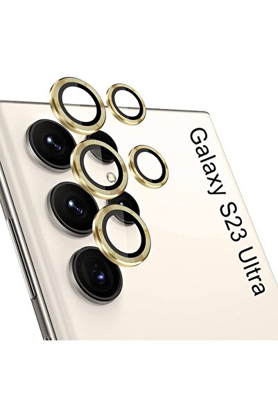eaksesuarnet Samsung Galaxy S24 Ultra Uyumlu Kamera Koruyucu Mercek Lens Koruma
