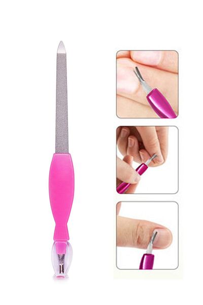 MUJGAN Double Ended Meat Pick Rasp Pink Color